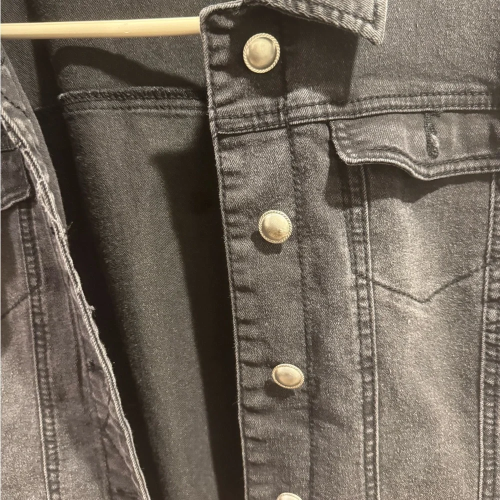 Denim Jacket charcoal - Picture 4 of 6